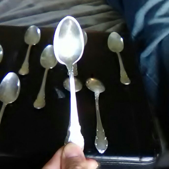 Lunt Sterling Silver Spoons - Picture 3 of 3